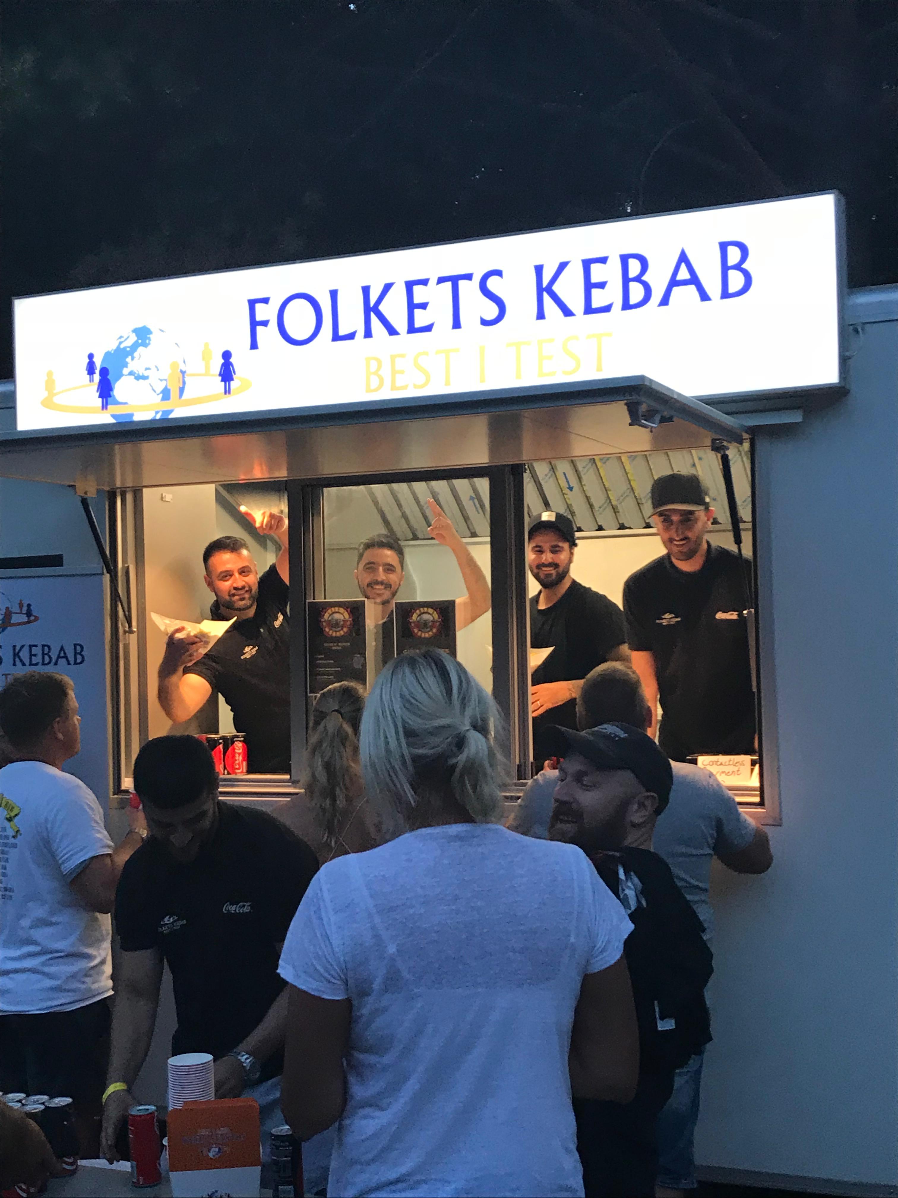 Folkets Matvogn under et arrangement