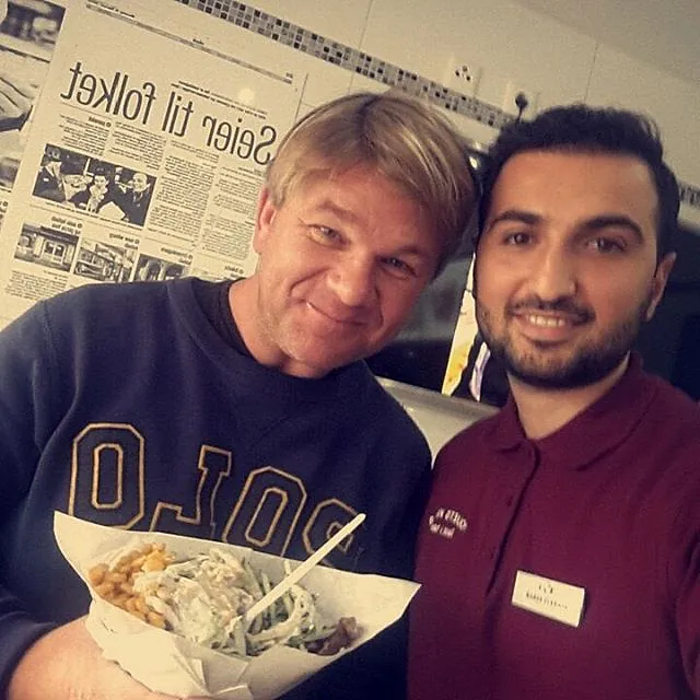 Henning Solberg hos Folkets Kebab